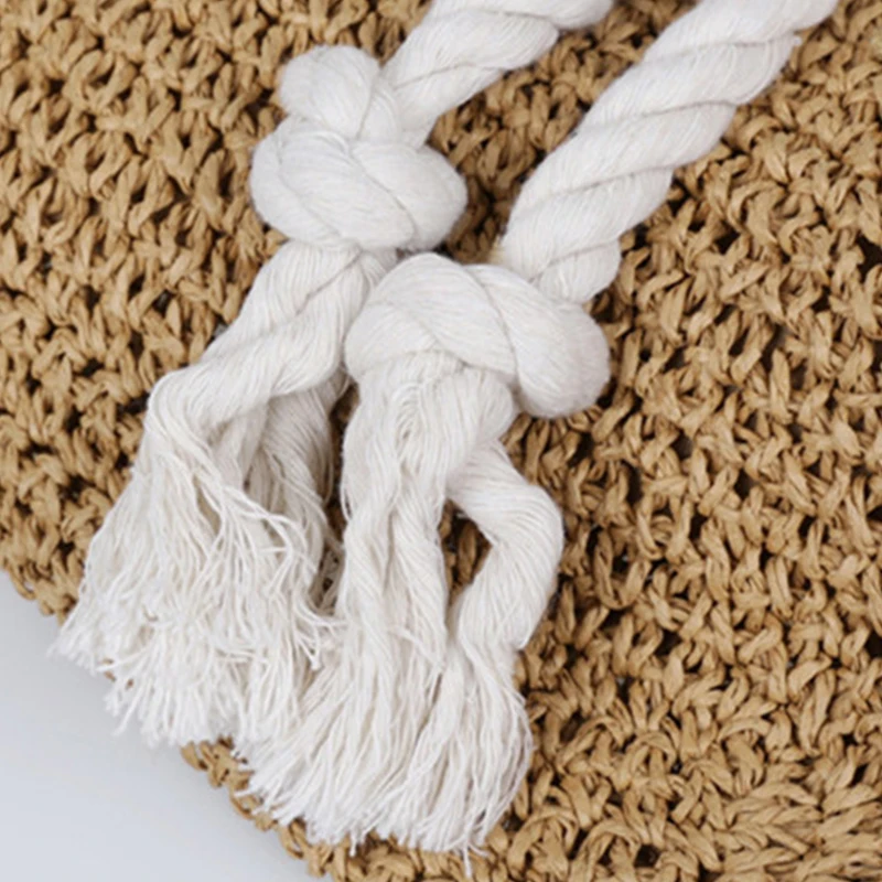 

Summer Straw Bag Women Backpack Fashion Rucksack Weaved For Girls Mochila Backpack Travel Beach Straw Bags Women Shoulder Bag