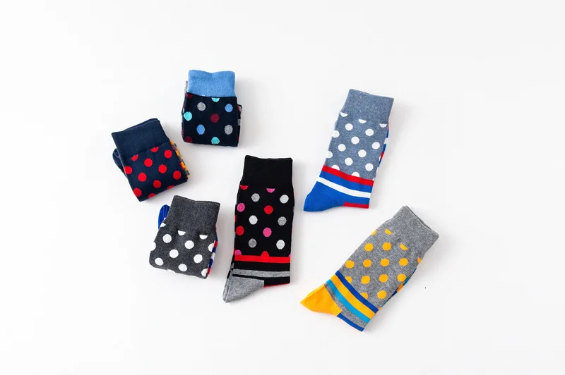 PEONFLY мужские забавные красочные чесаные хлопковые носки красный Argyle ДЮЖИНА ПАКЕТ повседневные счастливые носки платье Свадебные носки