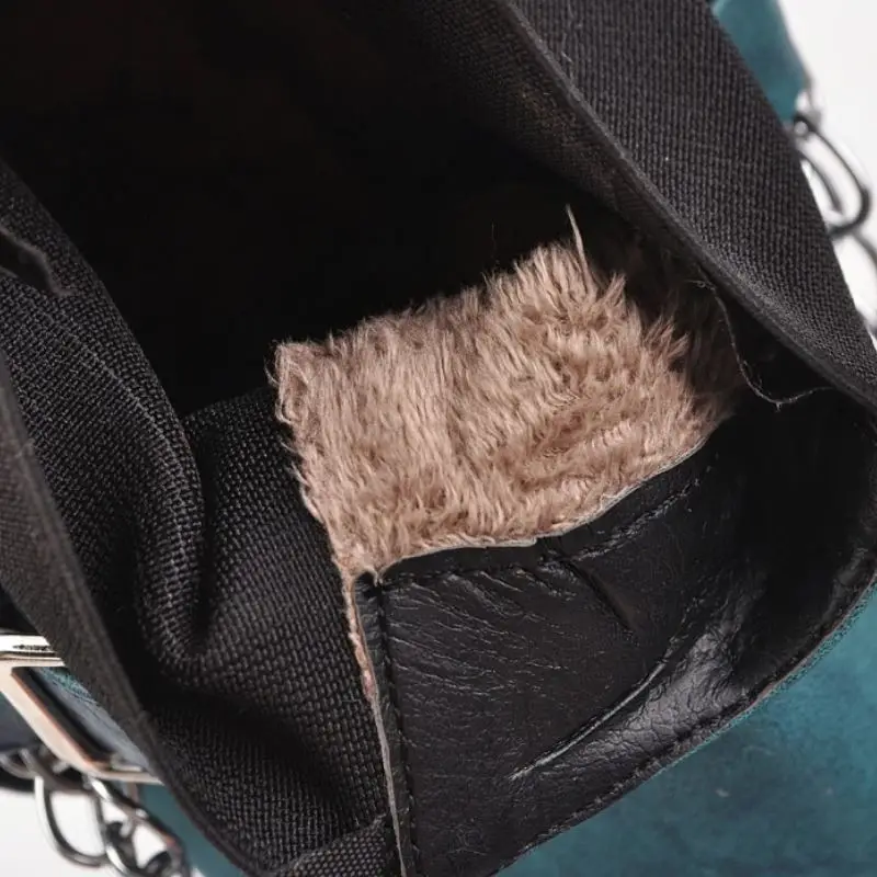 Женские ботильоны с заклепками на толстом каблуке Размеры 33-48 | Обувь