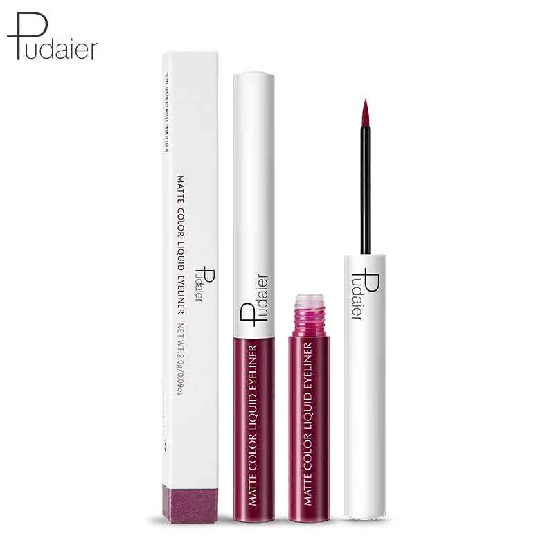 

Pudaier 15 Colors Accurate Outline Eye Liner Pencil Waterproof Long Lasting Makeup Cosmetics Matte Color Liquid Eyeliner