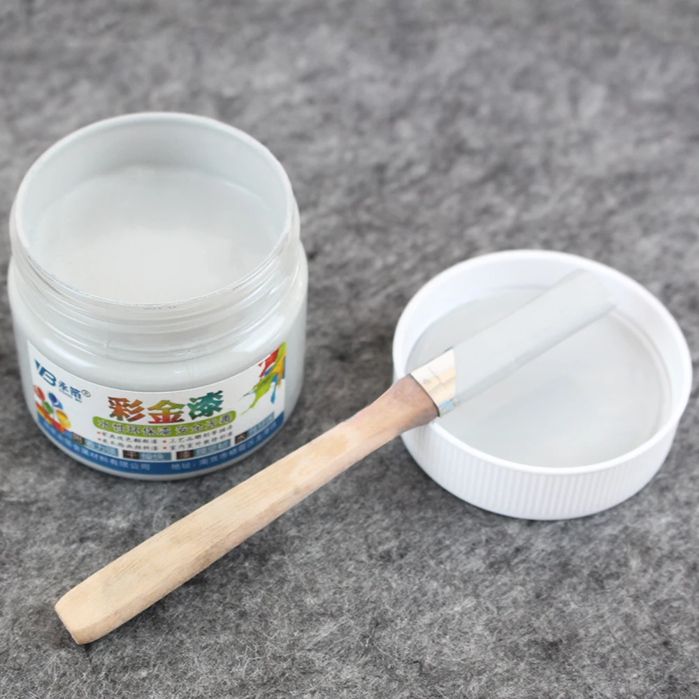 Серая Золотая краска масляная металл дерево яркий лак любой материал подходит