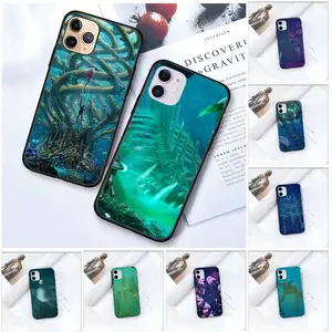 Популярный игровой чехол для телефона Zororong Subnautica для iPhone 12 Mini 11 Pro XS Max X XR 7 8 Plus