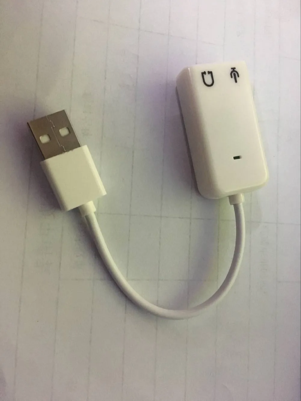 EPULA USB 2 0 Звуковая карта Виртуальная 7 1 канал аудио 3D адаптер с кабельной линией
