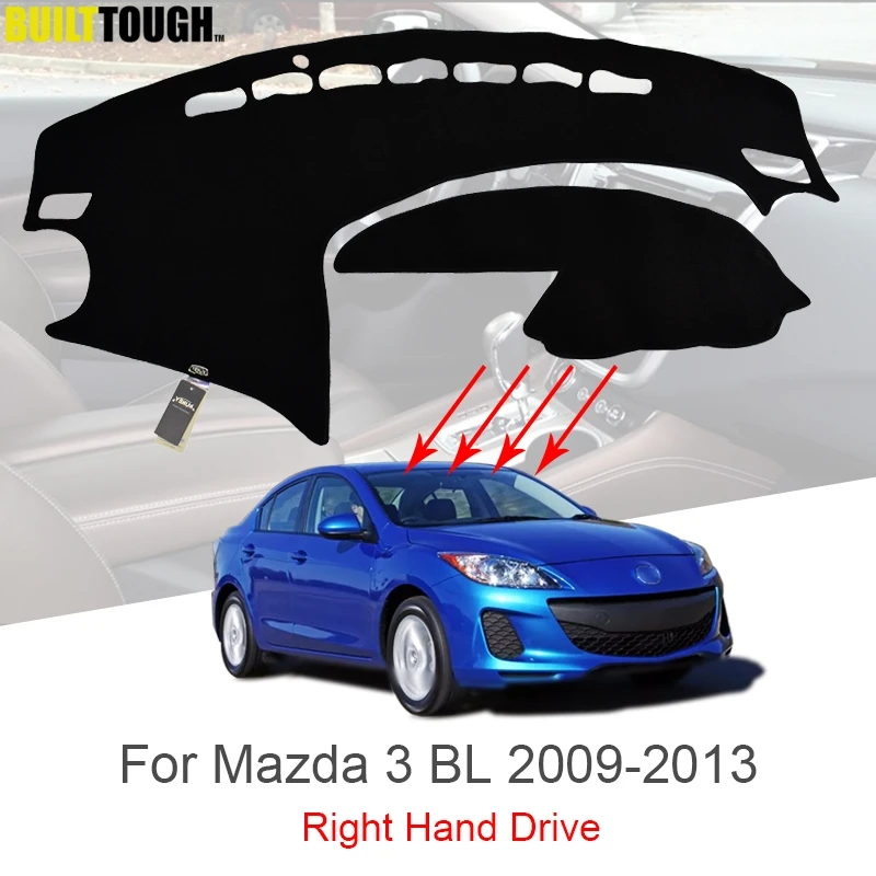 Xukey для Mazda 3 BL 2009 2010 2011 2012 2013 приборной панели крышки Dashmat Даш Мат Pad козырек от