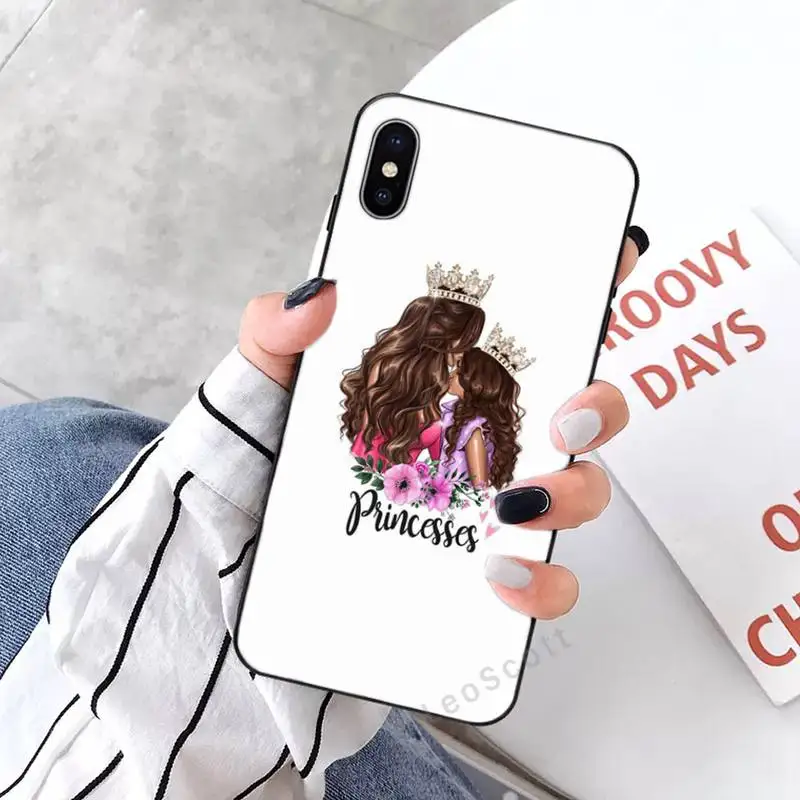 

Mom and baby Phone Case for iPhone 11 12 mini pro XS MAX 8 7 6 6S Plus X 5S SE 2020 XR
