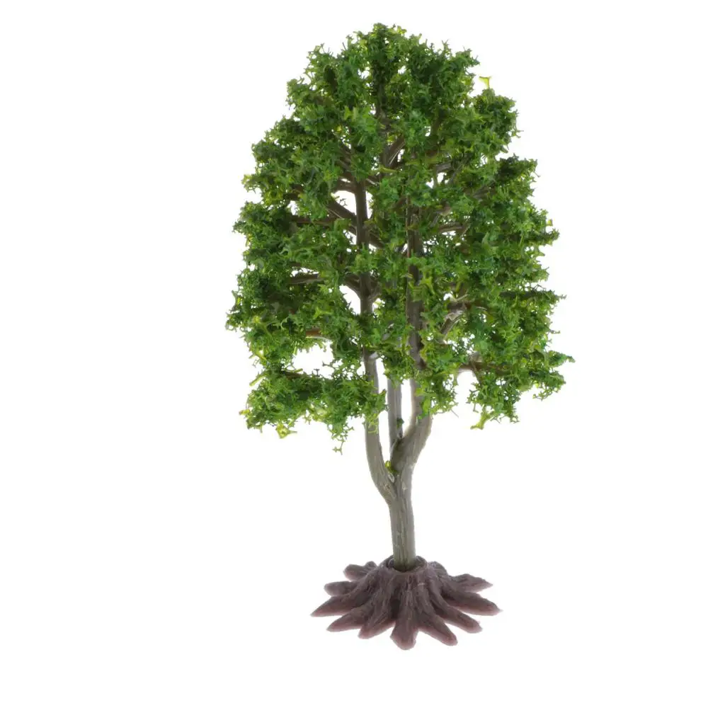 

10x Green Cedar Trees Scenery Tree Architectural Model Tree HO 1:100 Gauge