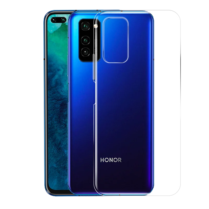 Тонкий мягкий прозрачный чехол из ТПУ для Huawei Honor View 30 Pro чехлы телефонов V30