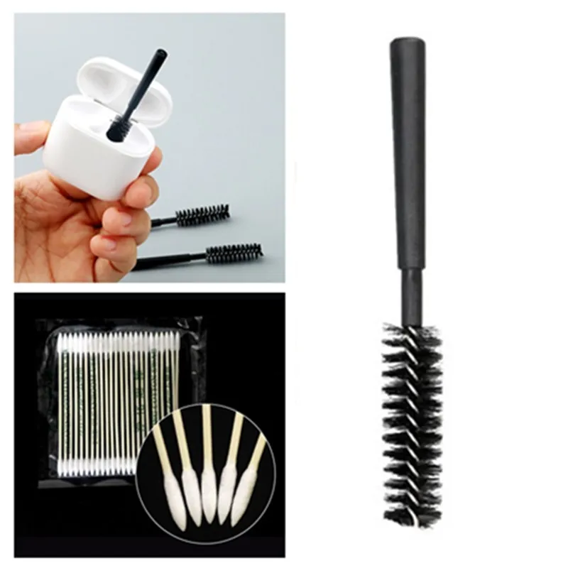 Пыль одноразовые чистящие тампона ватных палочек инструмент для чистки щетки