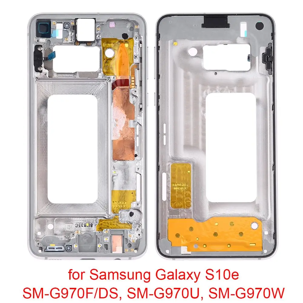 Для Samsung Galaxy S10e средняя рамка ободок пластина с боковыми клавишами для SM G970F/DS G970U