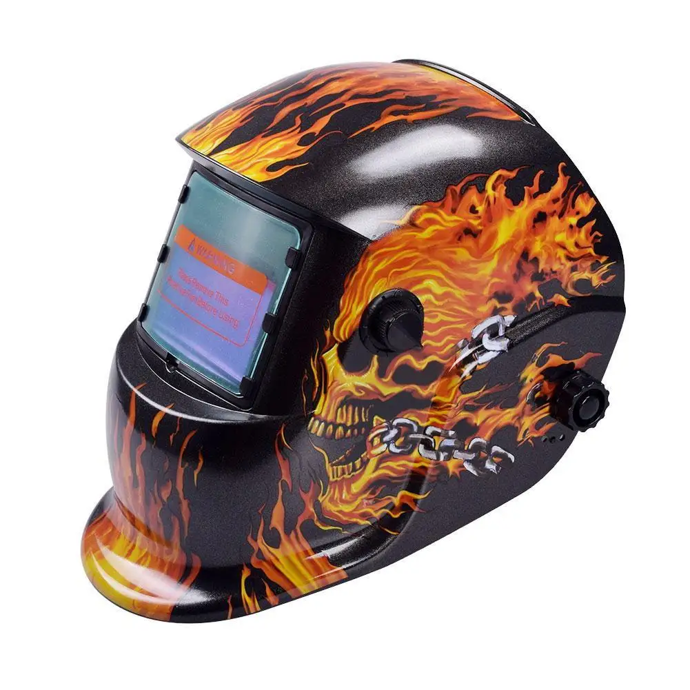 Máscara de Soldadura con oscurecimiento automático, casco de soldadura, lentes de cascos