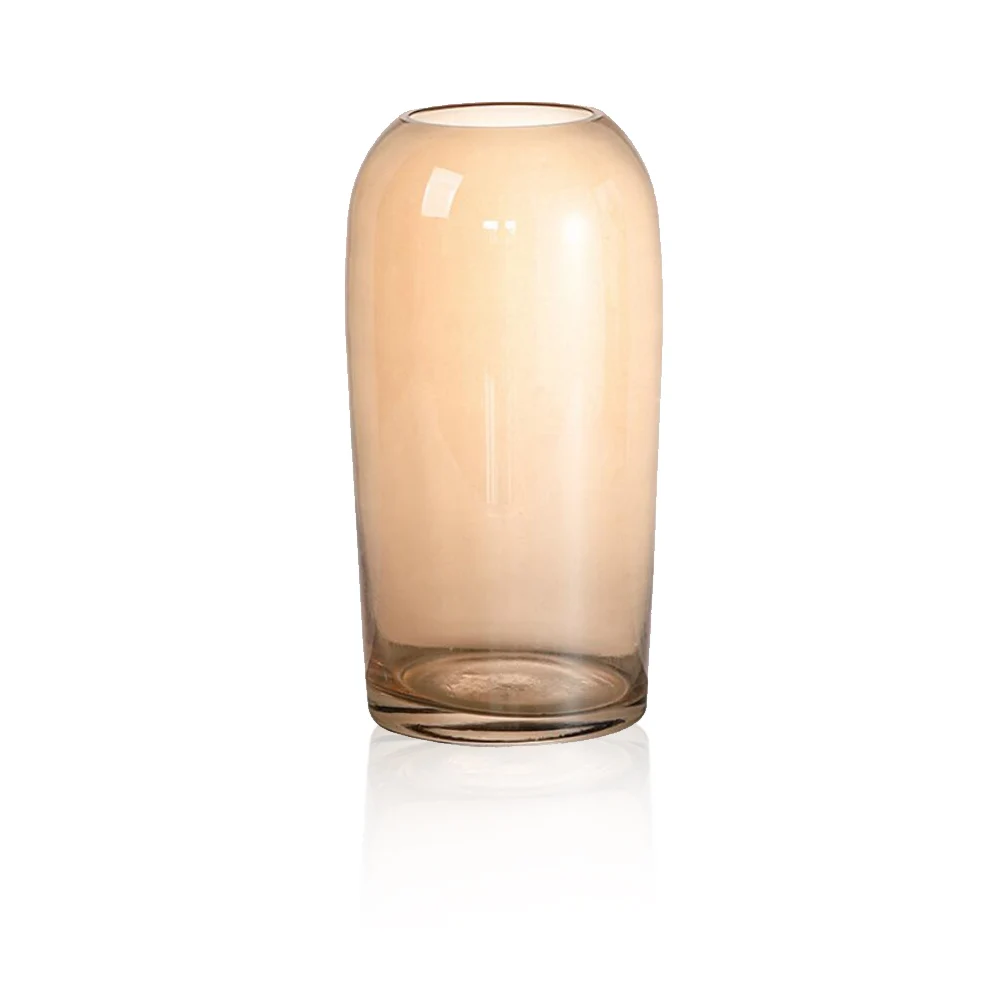 

HPDEAR Smooth Crystal Glass Flower Vase, Decorative Plant Container , Home Decor ,Best Gift ,Small/Big