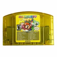 

18 IN 1 For Nintendo N64 US Version Game Card Mariold Party123 Plus NES Classic Series