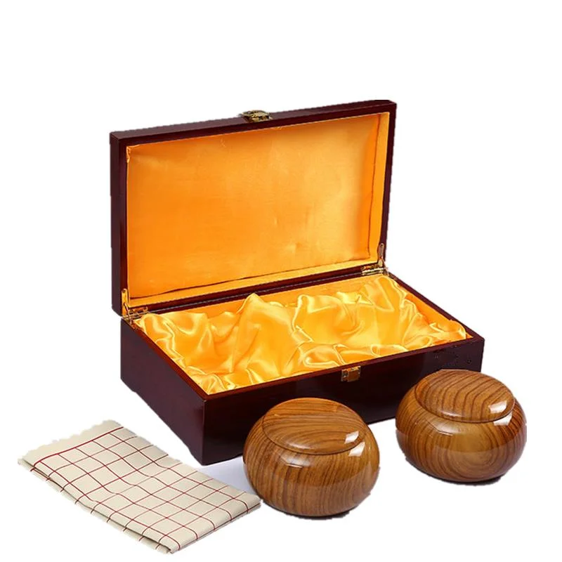 National New Yunzi Go Chess Go Game Set Suits Carved Gold Double Plate Go Chess Wood Box Go Chess Set Gifts