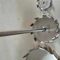 sus 304 mixer plate dispersion disc paint agitator stirrer size can be customerized