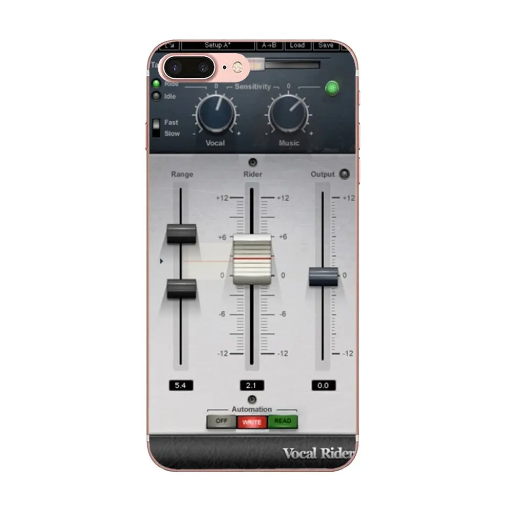 Классический синтезатор Moog для Apple iPhone X XS Max XR 4 4S 5 5C 5S SE 6 6S 7 8 Plus мягкий модный Чехол