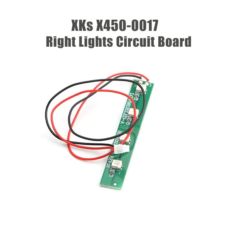 XK X450 RC Glider Airplane Spare Parts X450.0017 Right Light Circuit Board X450.0018 Left Light Circuit Board