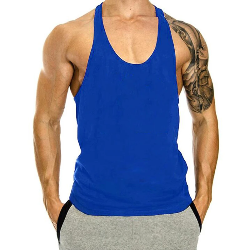 Брендовая одежда для фитнеса Muscleguys canotta Бодибилдинг tanktop Мужская тренировок