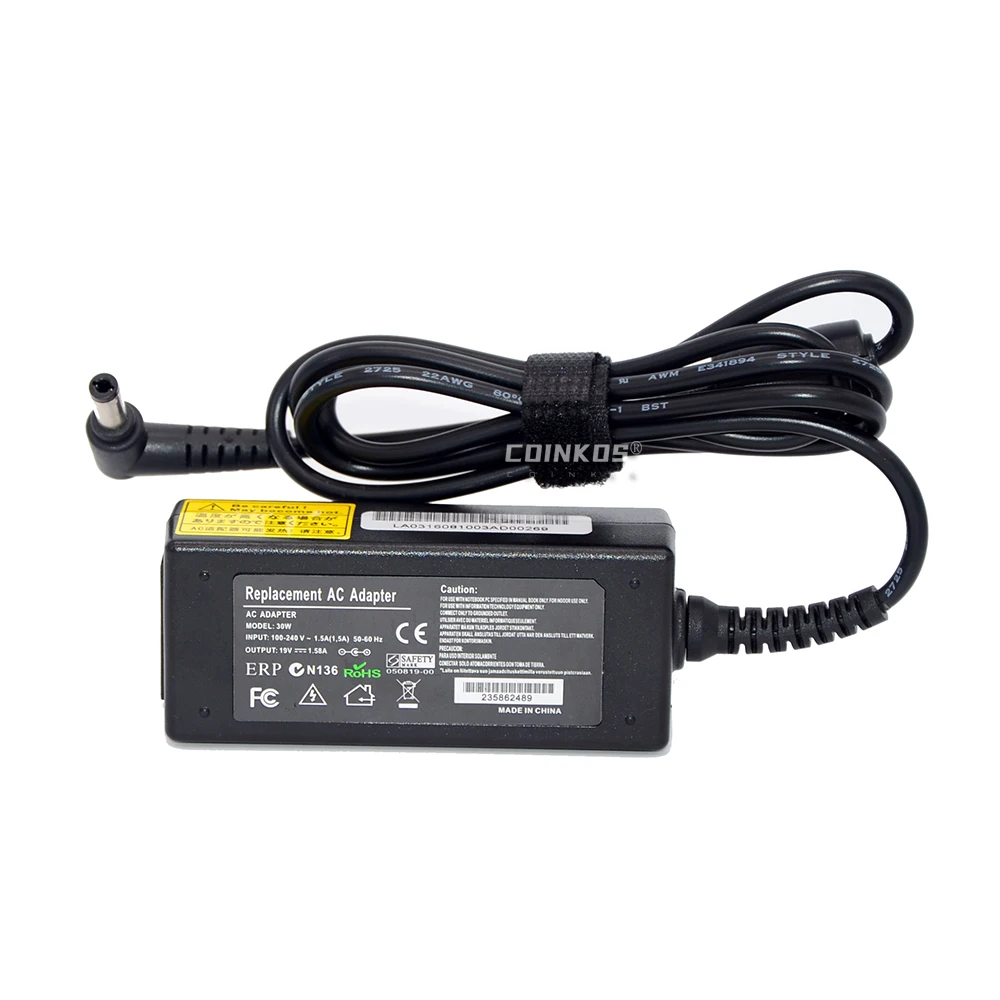 Блок питания для ноутбука Toshiba Mini NB200 AT100 B500 R33030 N17908 V85 NB50 19 в 5 А 2 x мм | Компьютеры и
