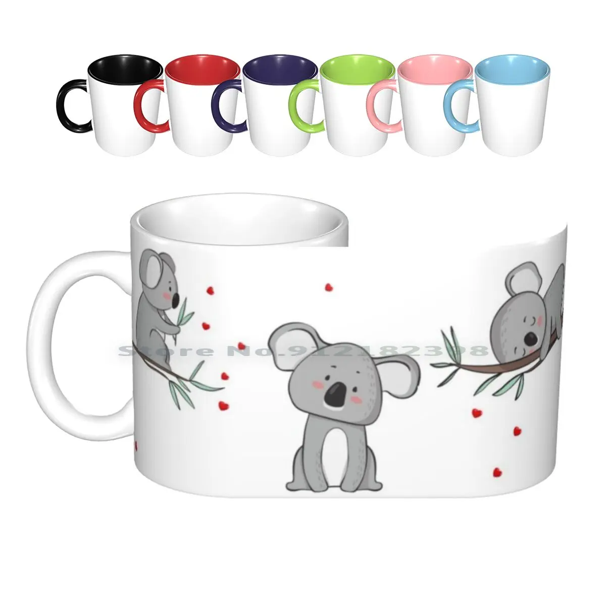 

Koalas In Love-Baby Koala Bear Ceramic Mugs Coffee Cups Milk Tea Mug Koala Koala Koala Koala Duffle Koala Apron Koala Koala