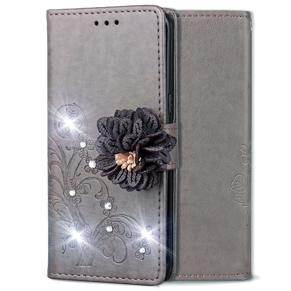 Кожаный чехол для телефона OPPO R11 R11S Plus R15 Neo F5 A83 A5 A3S AX5 чехол-бумажник 3D счастливое