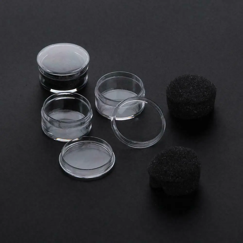 

Empty Transparent 50/25 Grid Space Nail Art Powder Gems Rhinestone Storage Container Case Box Supplies