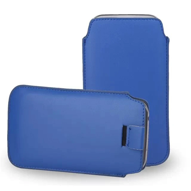 Чехол Pull & Push Tab из искусственной кожи для Nokia 3310 Lumia 3 2 4 5 6 1 7 Plus 8 9 540 640 950 XL 1020 1320 Pounch