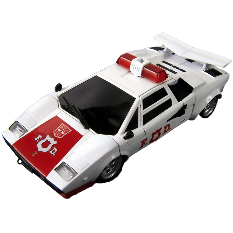 

Original Takara Tomy Transformers Master Piece Mp-14 Red Alert Action Figure Lamborghini Model Toys for Boys