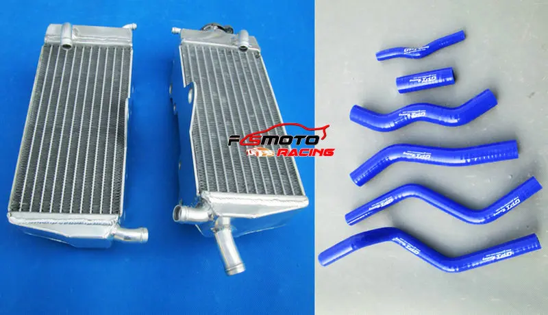 

L & R алюминиевый радиатор + силиконовый шланг охлаждения для Honda CR125R/CR125 1990-1997 96 95 94 93 92