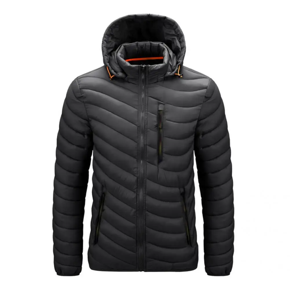

Slim Great Detachable Hat Winter Jacket Quilted Winter Coat Thick for Outdoor
