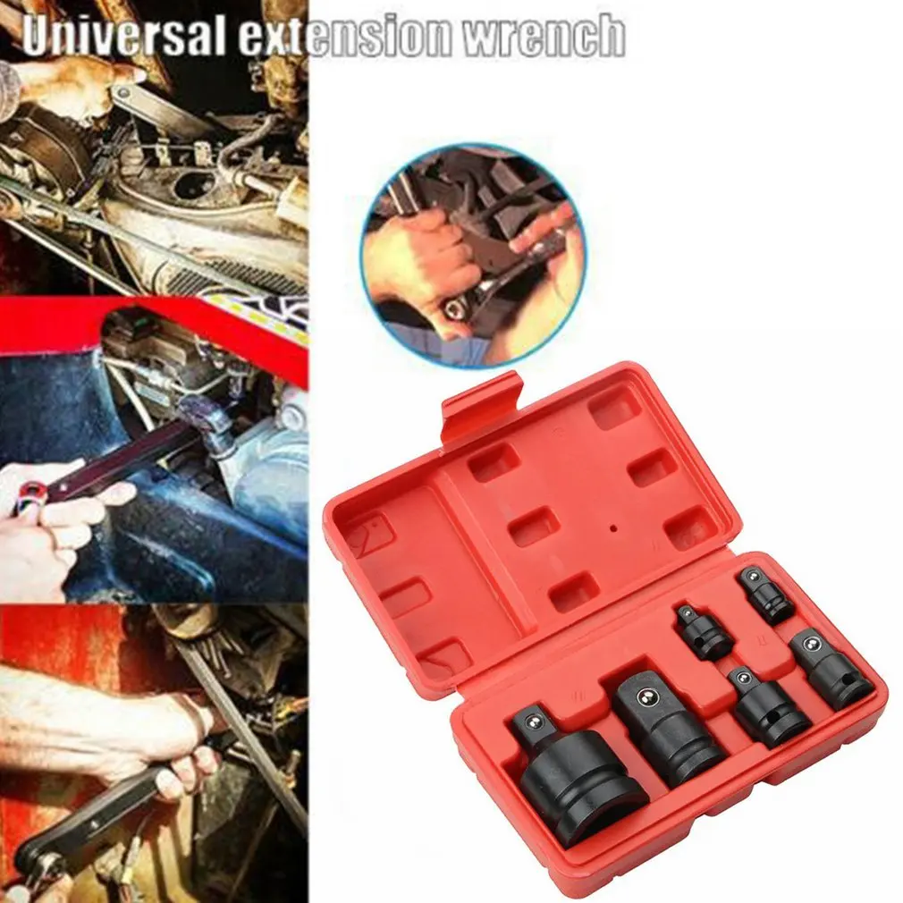 

Adapter Pneumatic Sleeve Adapter Pneumatic Adapter Sleeve Mutual Conversion Connector Black Phosphating Tool Accessories