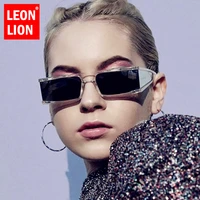 leonlion 2021 vintage sunglasses women brand designer eyewear for womenmen rectangle glasses female square punk oculos de sol