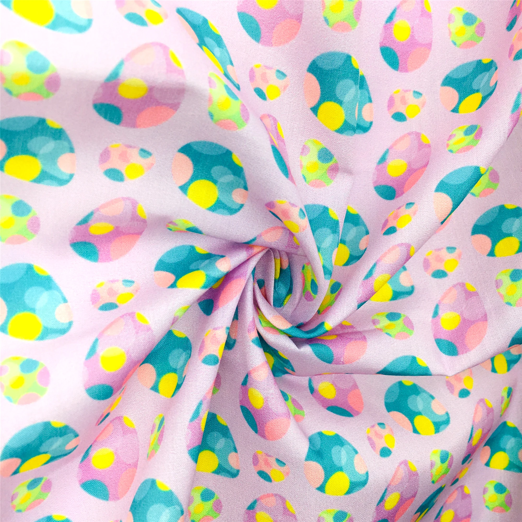 50*145 см Пасхальный день полиэстер хлопок 100% Чистый ткань пэчворк печатная детский