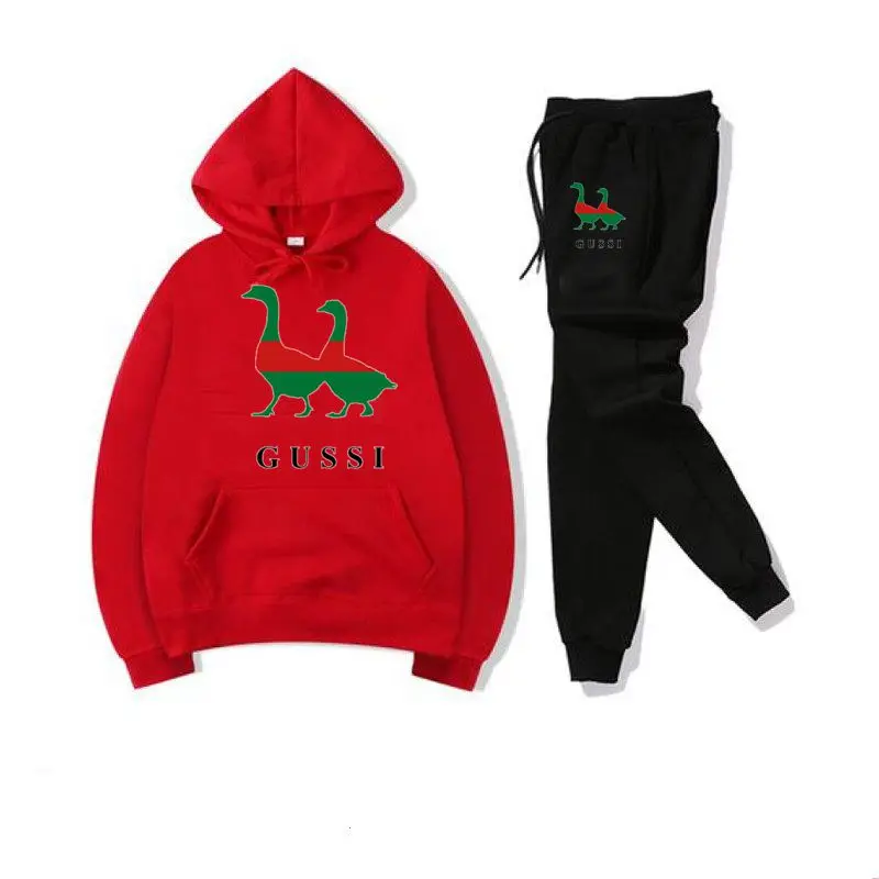 Новые мужские комплекты комплект из двух предметов Толстовка + штаны флис Осень