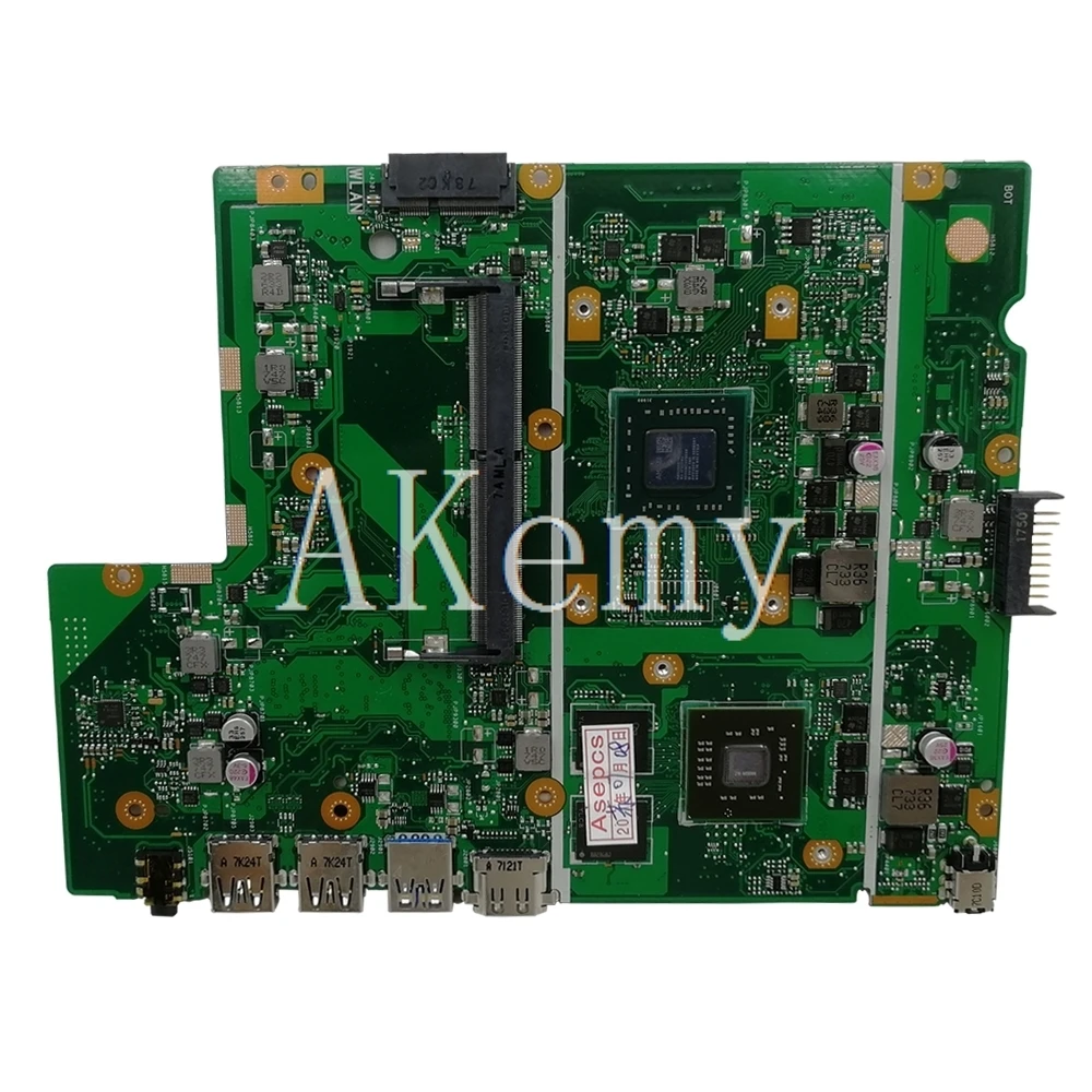 Billig Akemy Für Asus X540BP X540B Laotop Mainboard X540BP Motherboard Mit E1/E2-CPU