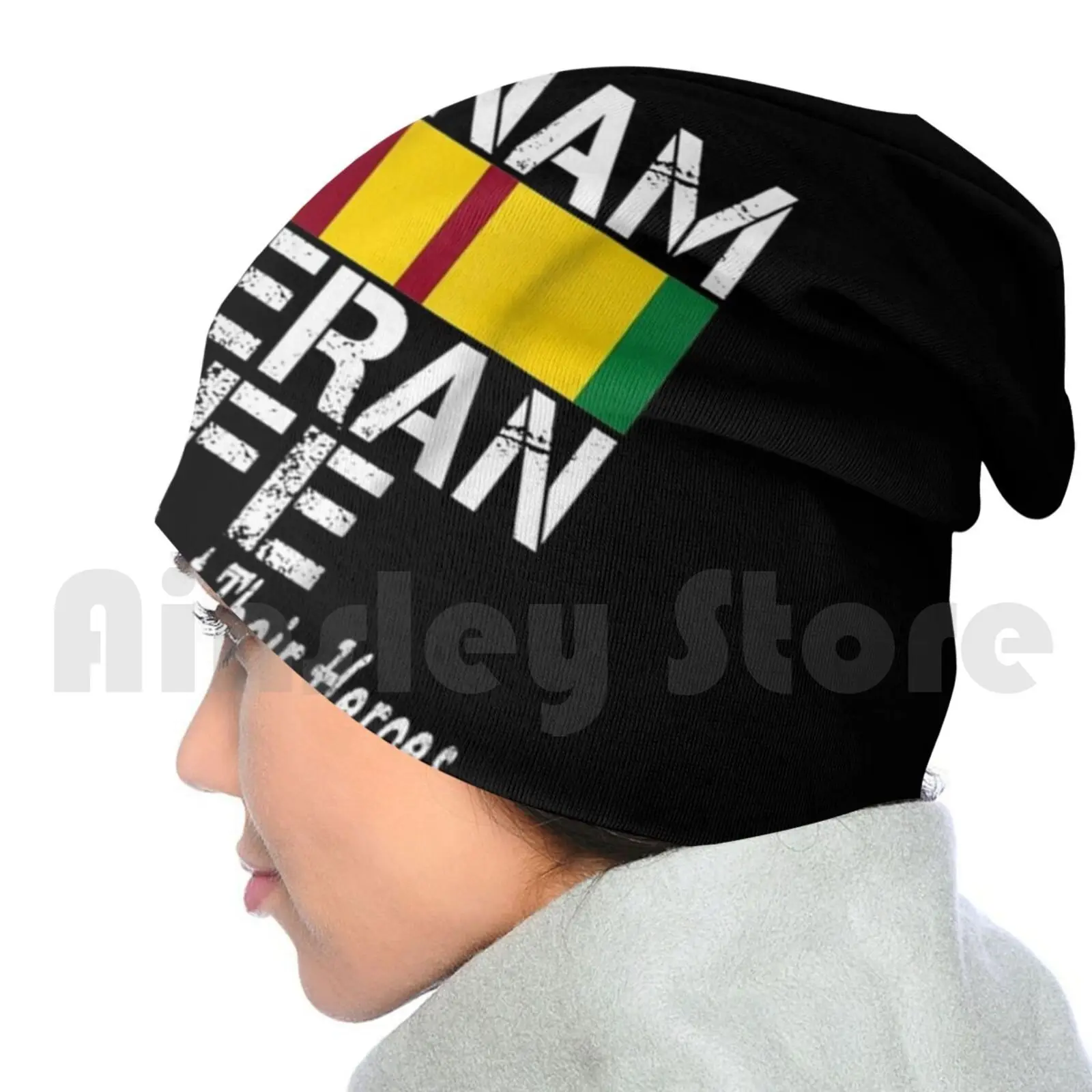 Вьетнамская ветераная жена трикотажная шляпа в стиле хип-хоп ветеран