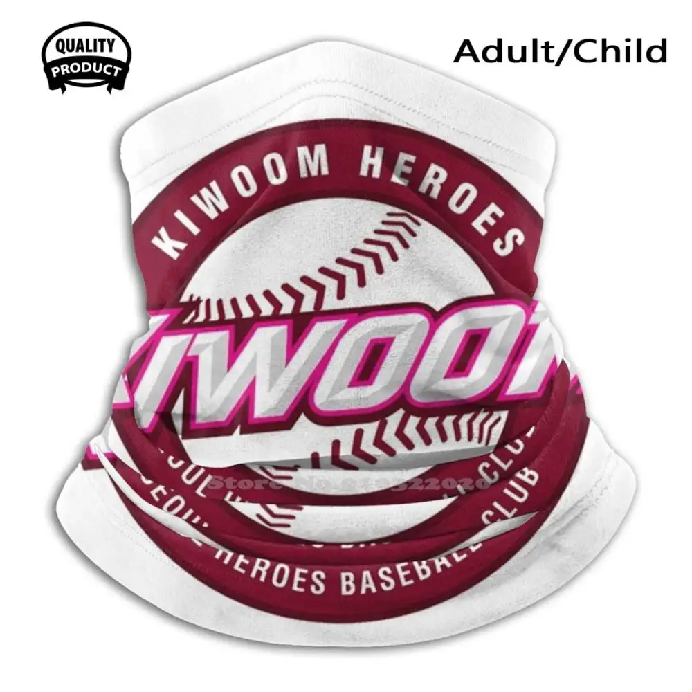 

Kiwoom герои Kbo Логотип мягкая теплая маска на лицо шарф Kiwoom герои Kiwoom Корейский бейсбол Kbo Корейский бейсбол