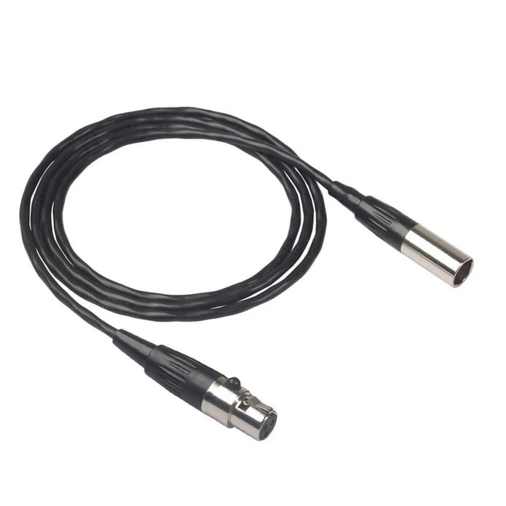 Кабели 2 м/1 м/0 3 м Mini XLR 3Pin мужчина к Сделано в Китае Женский аудио кабель провод для