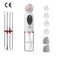 2021 newest blackhead remover pore vacuum pore cleaner electric acne comedone whitehead extractor tool 3 suction power 6 probes