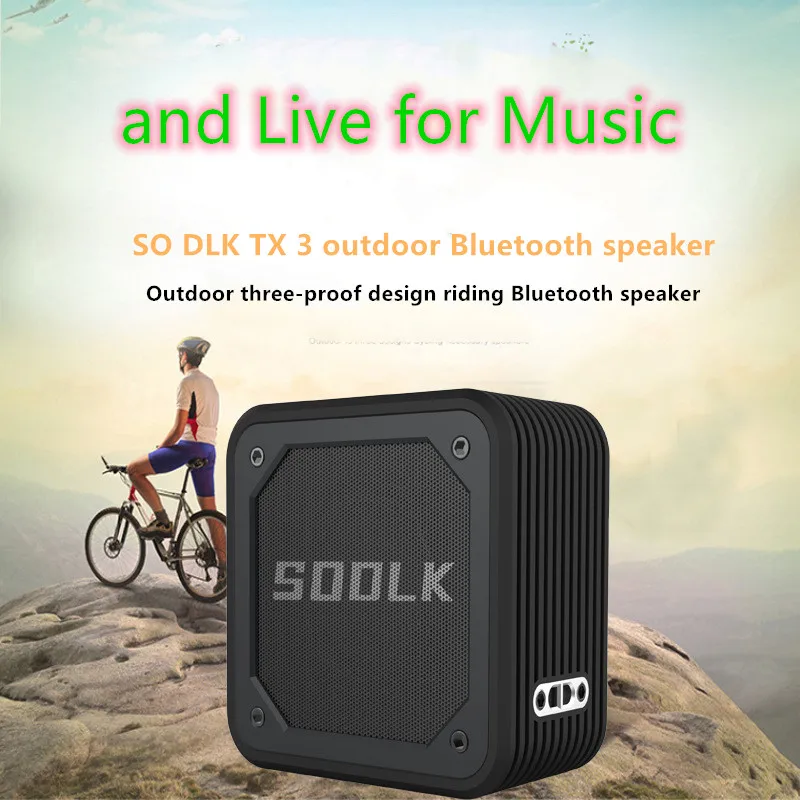 

2022 new wireless overweight subwoofer outdoor subwoofer waterproof mini speaker TX3 bluetooth speaker German black technology