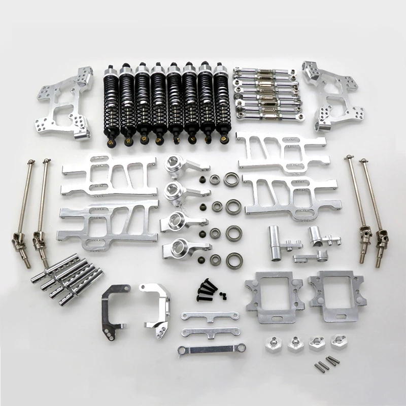 Yfan rc 1 Set HSP infinito 1/ 10 Pie Grande veh&iacute;culo HSP 94108 de 94111 todo el coche mejora de aleaci&oacute;n de aluminio kit de accesorios-4