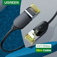 ugreen 10gbps ethernet cable cat7 high speed network rj45 lan cable for laptops pc ps 4 modem ethernet wire cord mini slim