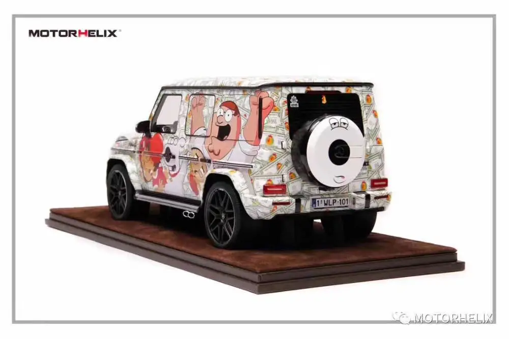 Наклейка для мотоцикла 1:64 G63 Benz Mecedes family guys наклейка автомобиля полимерная модель