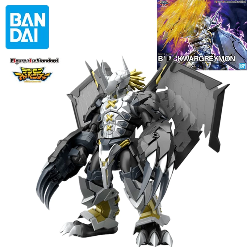 

Bandai Figuur-Rise Blackwargreymon Stijgen Anime Digimon Ultimate Black Oorlog Greymon Montage Model Kinderen Speelgoed