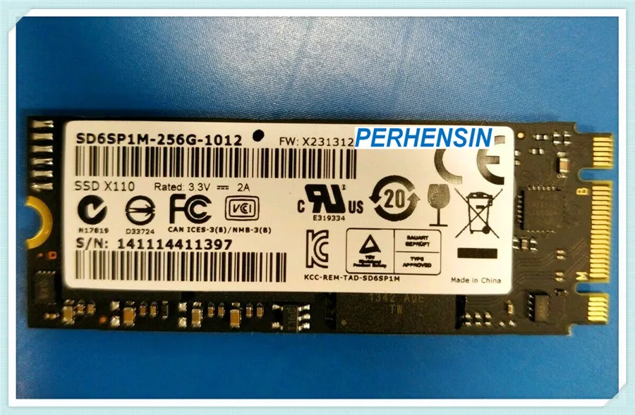 

0NNCRP for SanDisk X110 M.2 2260 256GB Solid State Drive SD6SP1M-256G-1002 SSD for Dell NNCRP