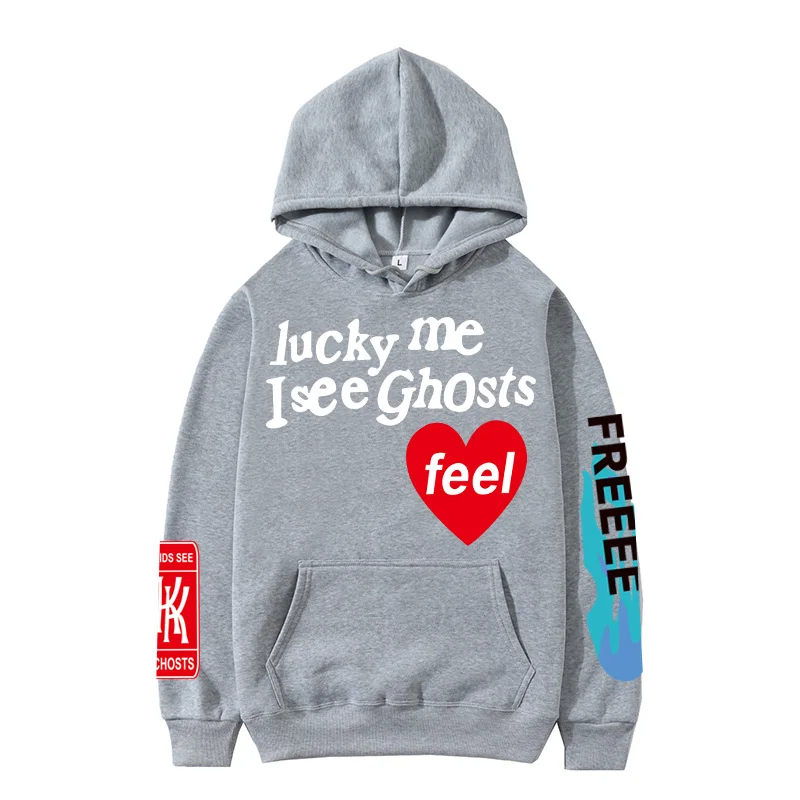 

2021 new graffiti letter print plus velvet sweatshirt for men and women Harajuku polar fleece hoodie hip hop stranger things hoo
