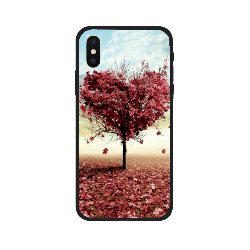 Чехол для телефона с изображением листьев кактуса iPhone 5S SE 6 6s 7 8 plus 11 Pro Max Мягкий