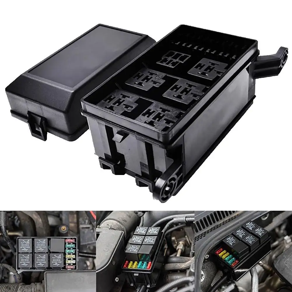 

Прочный универсальный автомобильный морской внедорожник, 6-полосное реле цепи, держатель плавкого предохранителя, новинка горячая распрод...