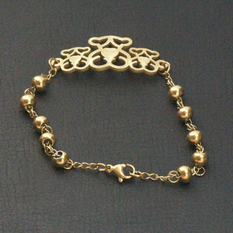 

Spain Bracelet Jewelry Hollow Titanium Steel Bracelet Bracelet Men and Women Personality Jewelry