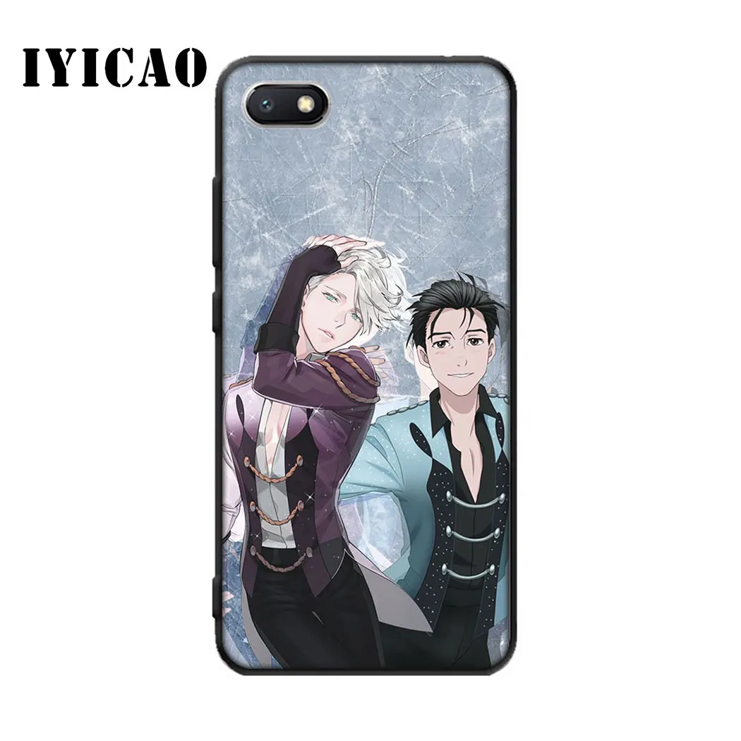 IYICAO Yuri On Ice Soft Silicone Phone for Redmi Note 5 6 7 Pro 5A Prime 7A K20 Go 8 Cover |