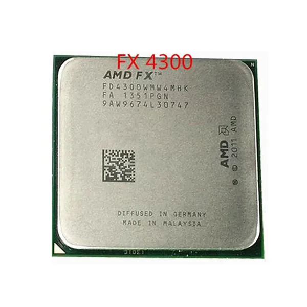 Процессор AMD FX 4300 AM3 + 3 8 ГГц процессор Мб серия бесплатная доставка amd fx am3 amd 4300fx